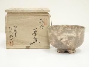萩焼　渡辺城山造　茶碗（共箱）